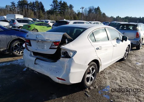 2015 Honda Civic Se from USA, damaged, VIN 19XFB2F70FE220713